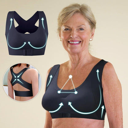 KØB 1, FÅ 1 GRATIS: Oplev ultimativ støtte og perfekt holdning med vores Frontluknings-BH! ✨