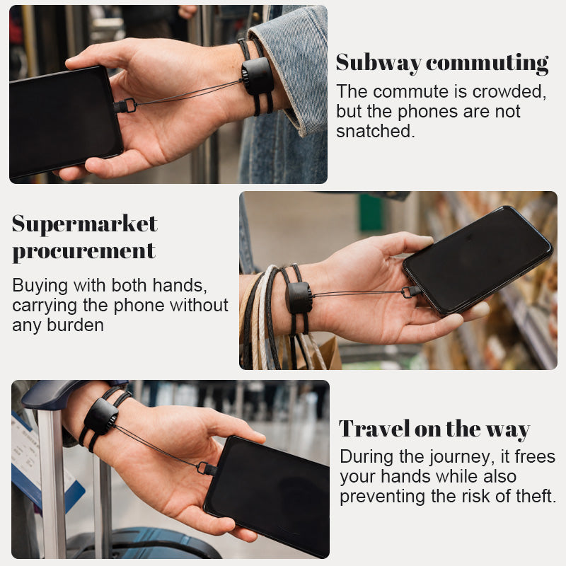 📱 Keep Your Phone Safe｜Anti‑Theft Wrist Lanyard Strap