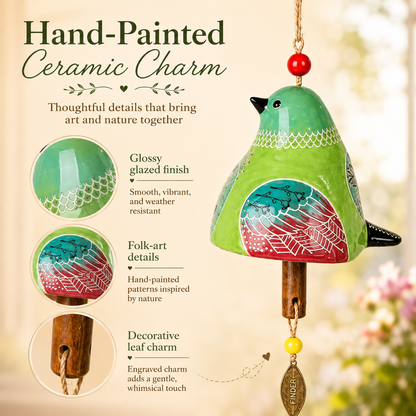 🐦🎨 Garden Songbird Wind Chime – et strejf af farve og sang til veranda og have 🌿