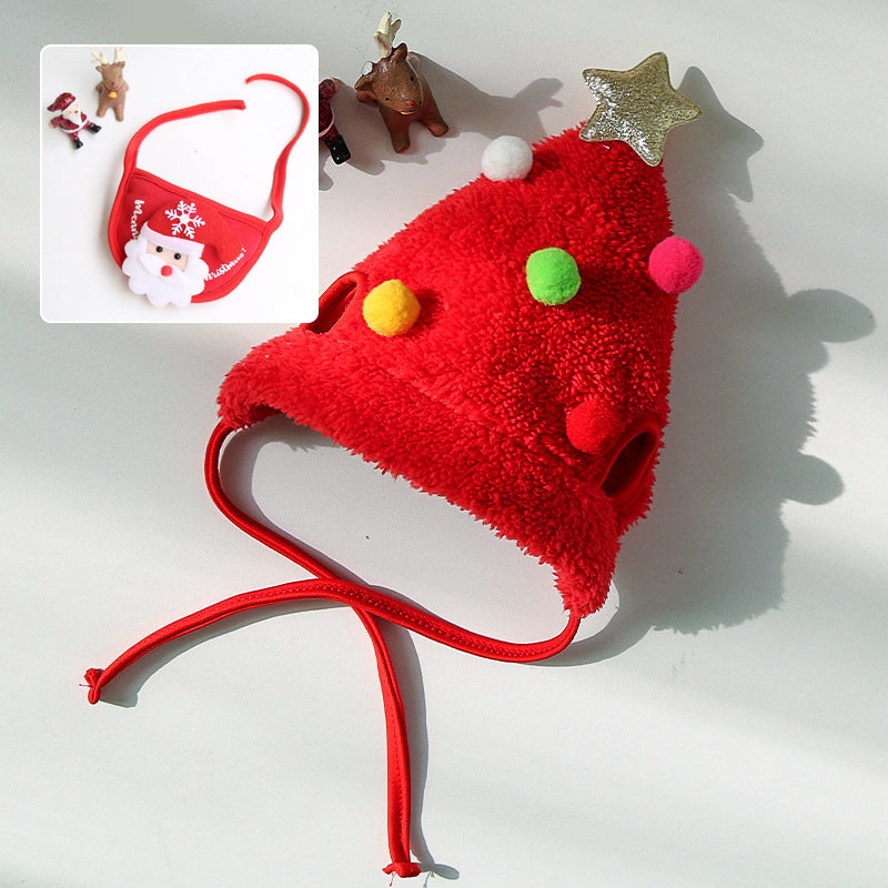 Suloinen joulukuusi Pom-Pom hattu