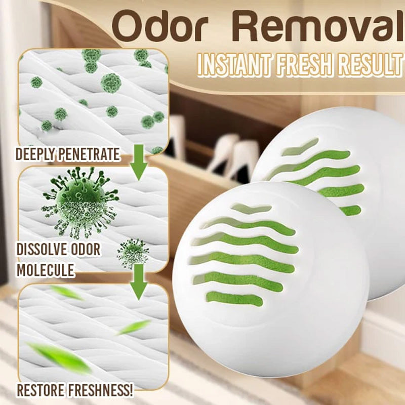 Anti-Odor hajunpoistopallo Sneaker Ball (6PCS)