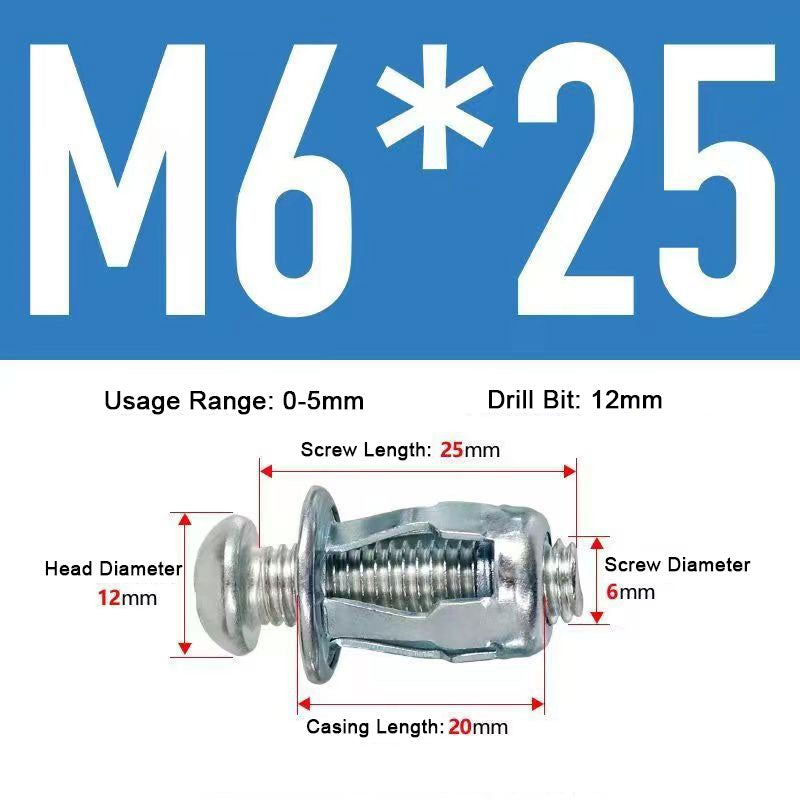 M4/M5/M6 Ontto Teräsmuovilaatta Aluminiumlaatta Laajakoukku