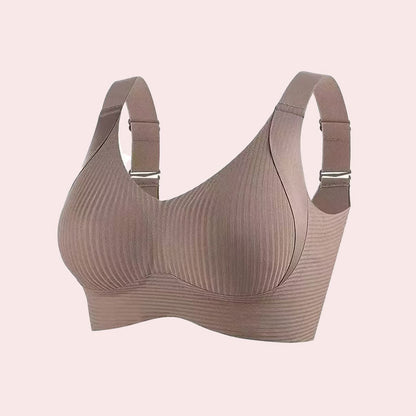 Osta 1 saat 2 ilmaiseksi🎁Naisten ribbed push-up rintaliivit, joissa on säädettävät kaitaliinat