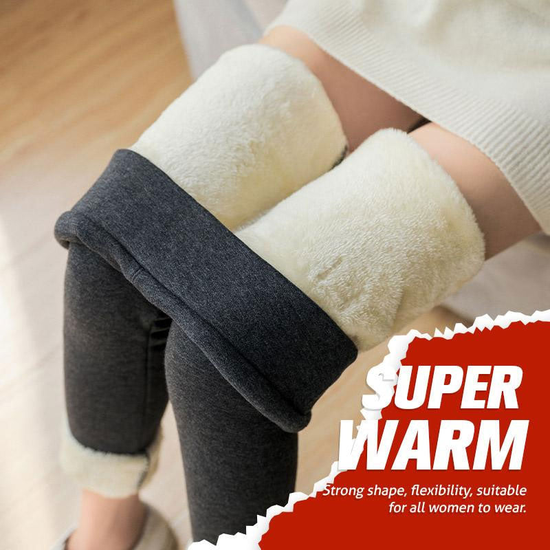 Paksuuntunut Slim Cashmere lämmin housut