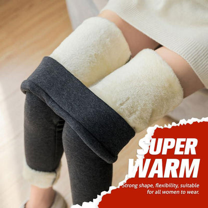 Paksuuntunut Slim Cashmere lämmin housut