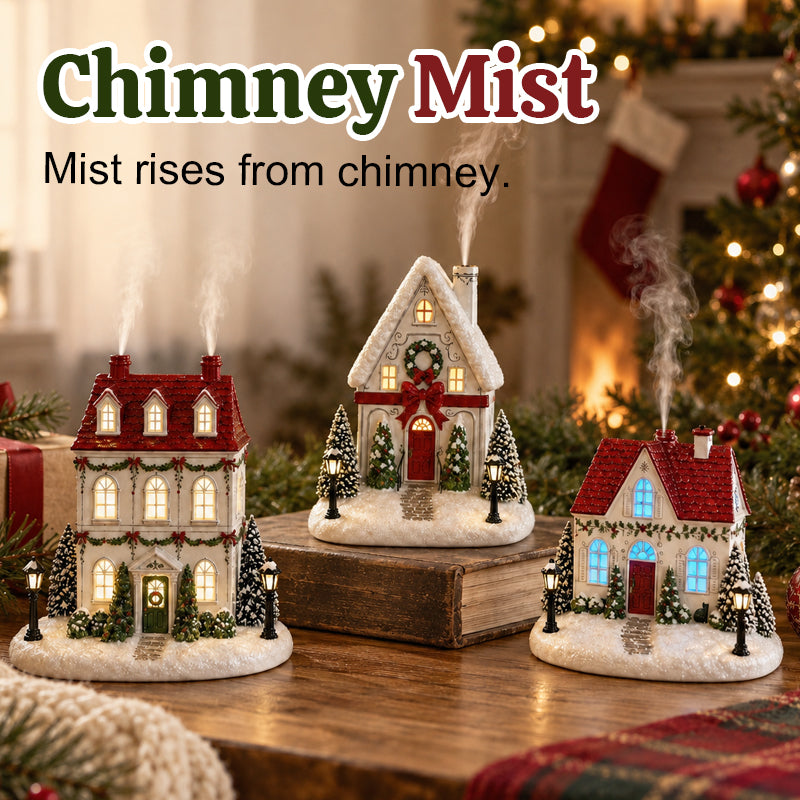 🎄 Mistletoe Lane – Julehus med Duftspreder