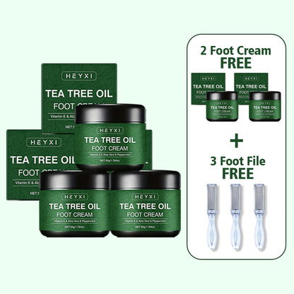 🎁 KUN I DAG: Få en GRATIS professionel fodfil med hver bestilling!✨ 💝Beroligende fodpleje med aloe vera og tea tree