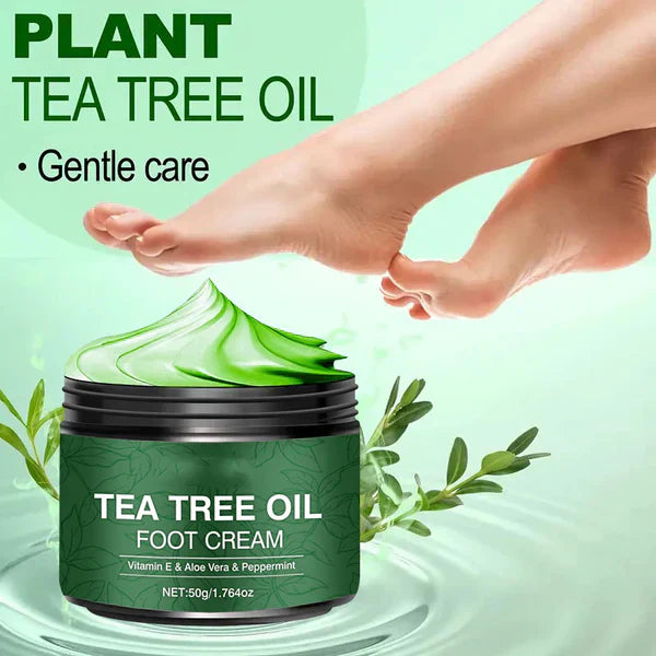 🎁 KUN I DAG: Få en GRATIS professionel fodfil med hver bestilling!✨ 💝Beroligende fodpleje med aloe vera og tea tree