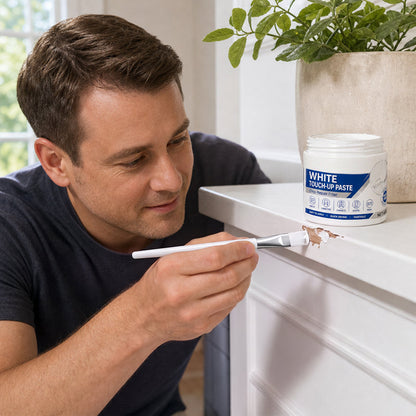 Hvid Møbel-Touch-Up Pasta med Pensel