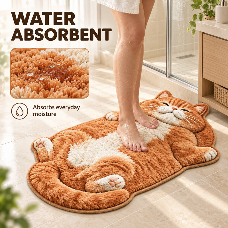 🐱 Katteformet dørmåtte