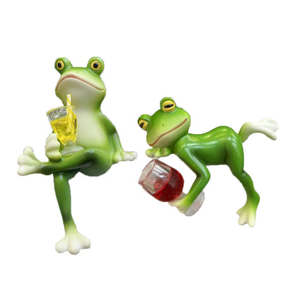 🐸 Frø Urtepotte-Hænger Ornament 🍷