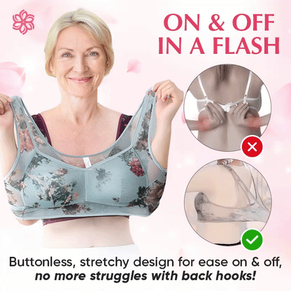 [Rich naisten kulumista] pitsi buttonless mukava rintaliivit