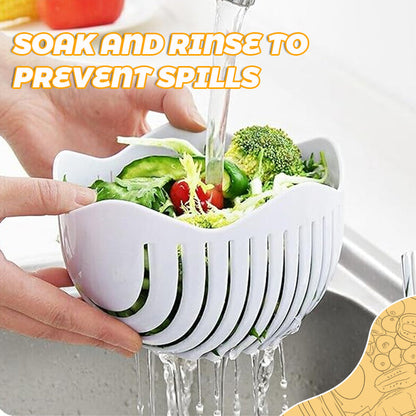Salaatinleikkuukulho-🛒 Tee salaatinvalmistuksesta nautinto!