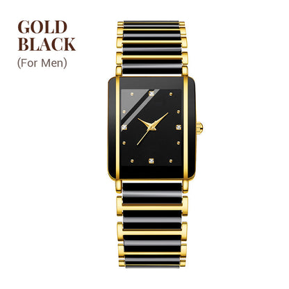 ⌚Fashion Keramisk Kvadratisk Quartz Ur