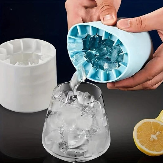 ❄️ Sommerkulde er et must! 🔥Hurtigfrysende silikon-isbitform