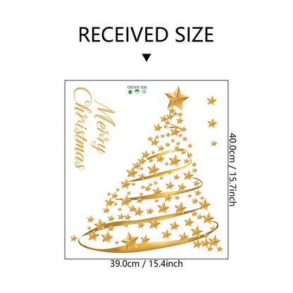 🎁Julesalg Kun 99 kr!!🔥🎅Kreativt Julevægklistermærke