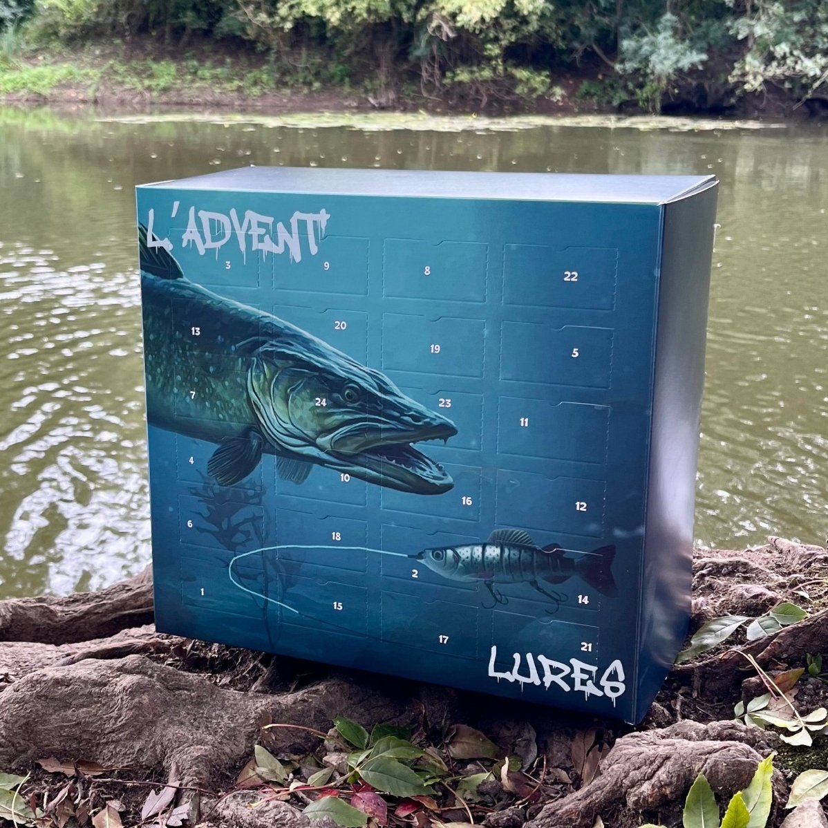 🎣 24 dages fiskeoverraskelser – Den ultimative julegave til lystfiskere