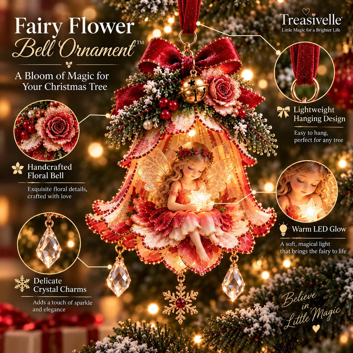 🧚‍♀️✨ Enchanted Fairy Bell Julornament™