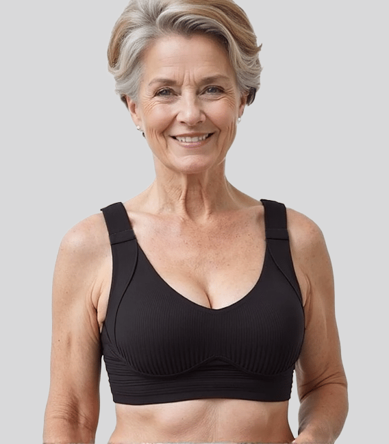 Osta 1 saat 2 ilmaiseksi🎁Naisten ribbed push-up rintaliivit, joissa on säädettävät kaitaliinat