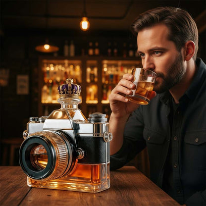 Kamera Glasflasche