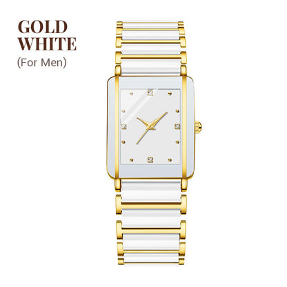 ⌚Fashion Keramisk Kvadratisk Quartz Ur
