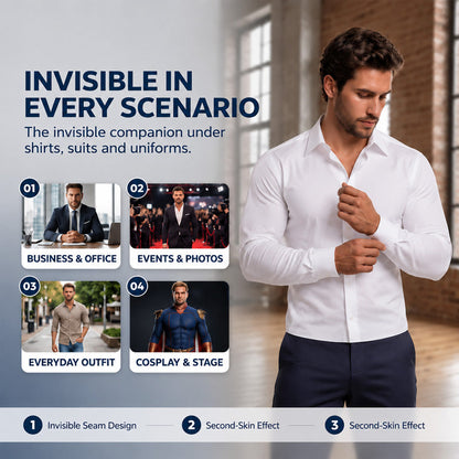 💪 Mænds formende muskel-T-shirt – Få et mere markeret look med det samme!
