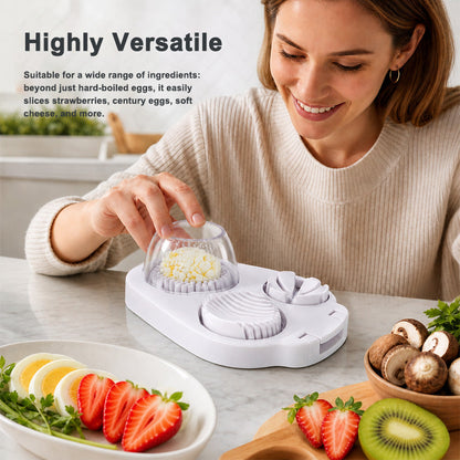 3-in-1 Multifunctional Egg Slicer & Dicer - Perfect for Salads & Garnishes 🥚🔪