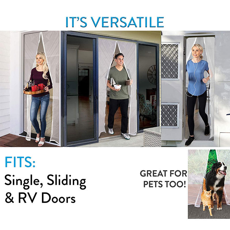 Magneettinen Flyscreen ovi