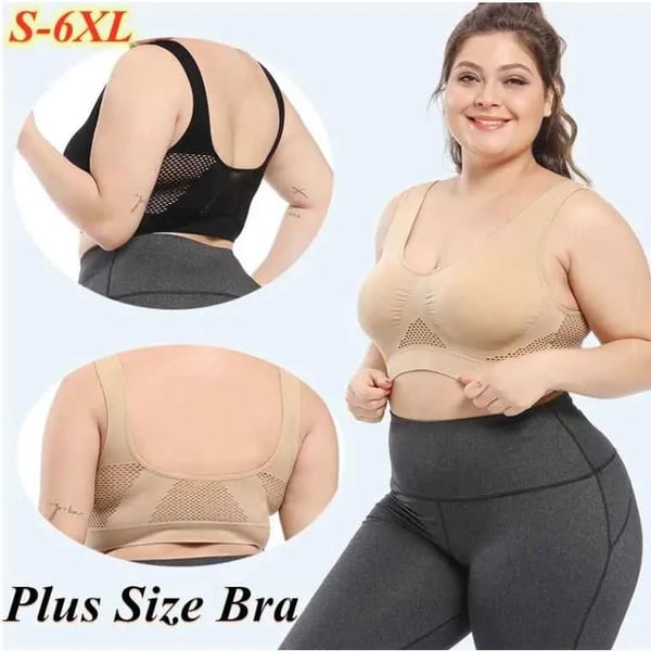 (Osta 1, saat 3)Hengittävä viileä Liftup Air Bra