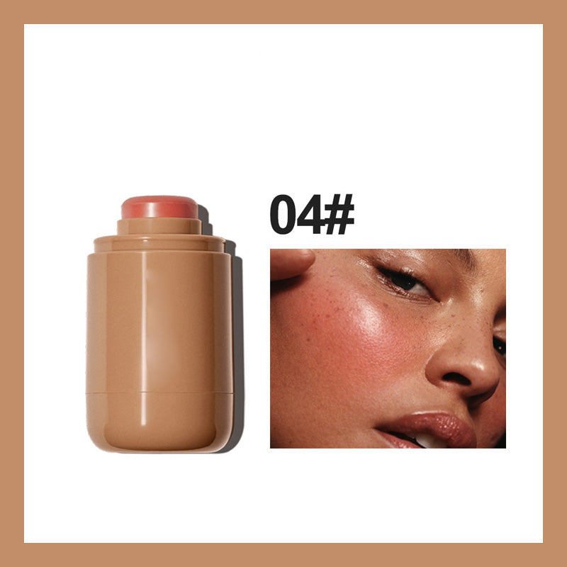 Monipuolinen pitkäkestoinen sileä poskipunatikku/Multifunctional long-lasting smooth blush stick