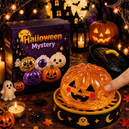 🎃 Halloween Dumpling Squeeze Squishy Legetøj