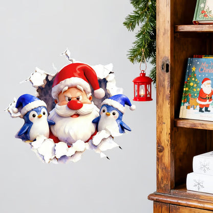 🎁Julesalg Kun 99 kr!!🔥🎅Kreativt Julevægklistermærke