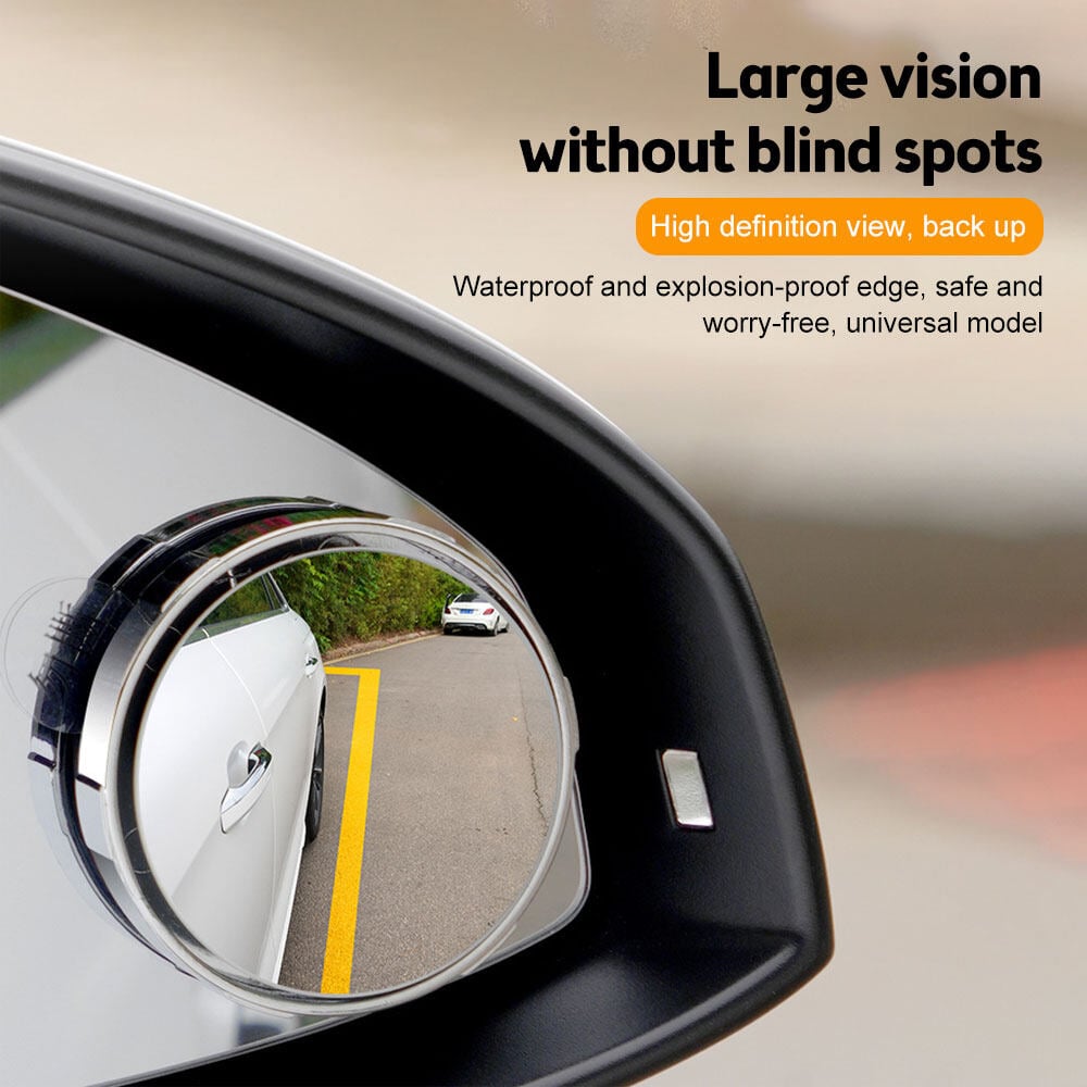 Sugkopp bil konvex dödvinkelspegel (1 set / 2 st)/Suction cup car convex wide-angle mirror (1 set / 2 pcs)Rearview mirror (taustapeili)