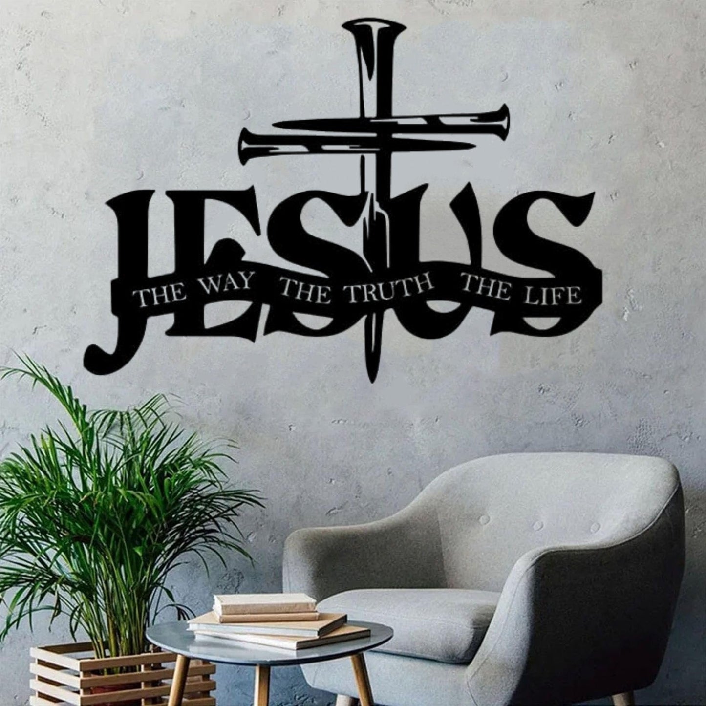 (🎁Viimeinen päivä -49% ALE)🔥 Jeesus & Risti -seinätaide - ⌛Rajoitetu Manuaalisesti Valmistettu Sarja