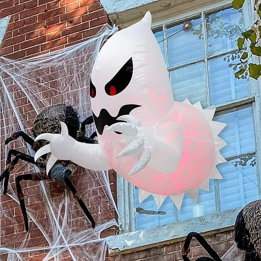 👻LED Halloween puhallettava haamu