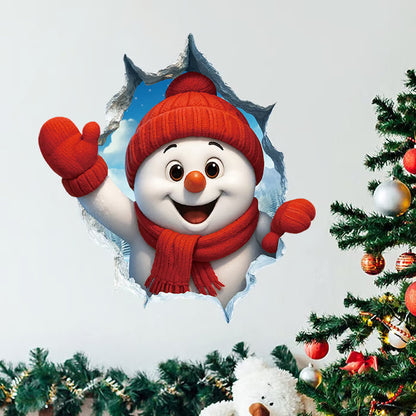 🎁Julesalg Kun 99 kr!!🔥🎅Kreativt Julevægklistermærke