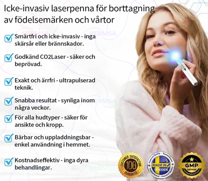 Hermsa® Non-Invasive Laser Pen - Mole and Wart Removal (🔥Last Day 80% OFF)