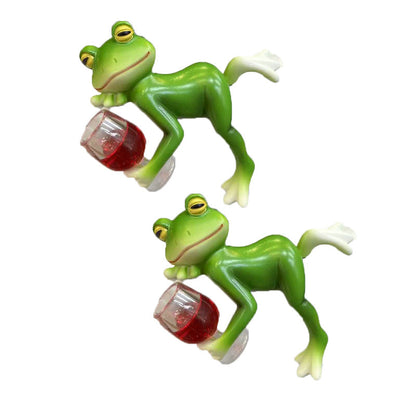 🐸 Frø Urtepotte-Hænger Ornament 🍷