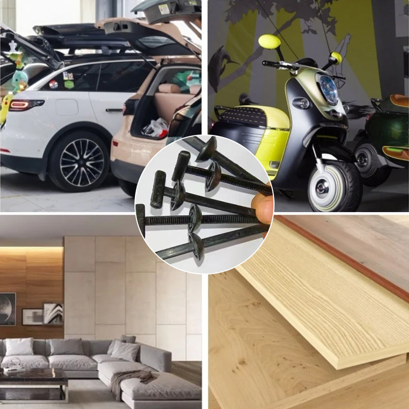 Napsautettava Nylon-kiinnitysklipi Autokorjauksiin