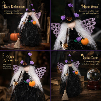 🧙‍♀️ Halloween heksedukke-dekorationer til hjem og fest 🎃