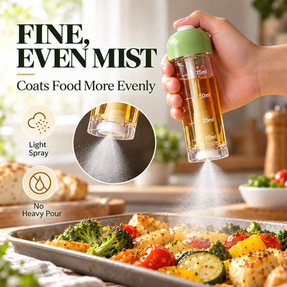 🥗 Olieforstøver med nedadspray