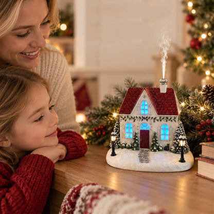 🎄 Mistletoe Lane – Julehus med Duftspreder