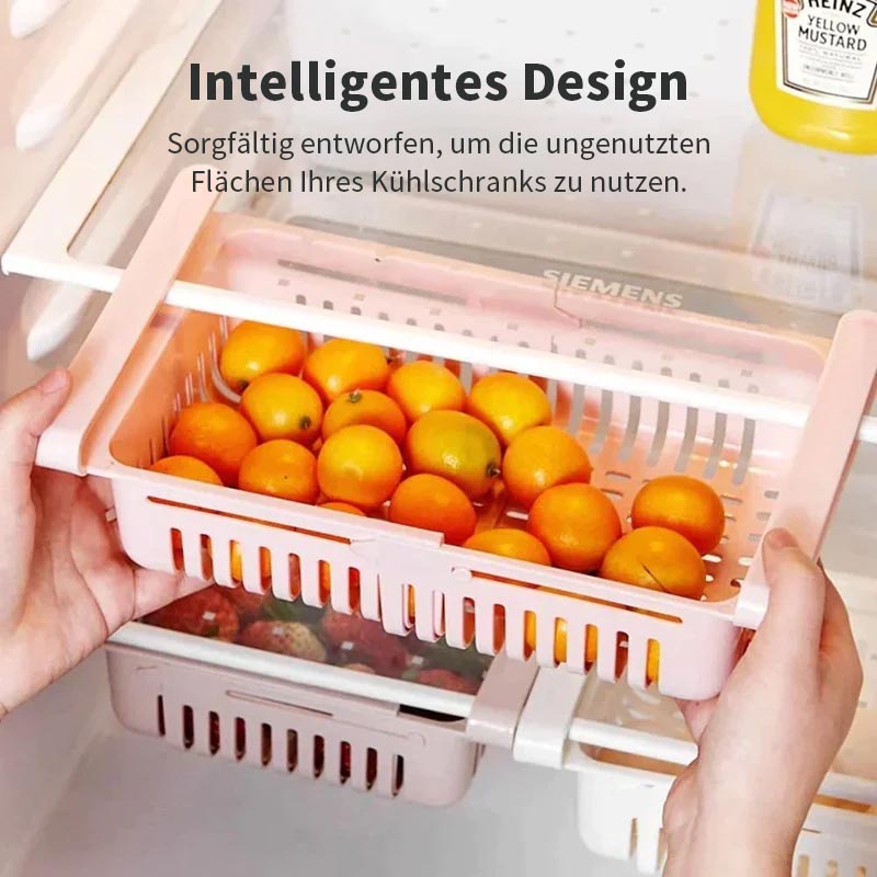 Aufbewahrungsregal für Kühlschrank / Jääkaapin varastointiteline