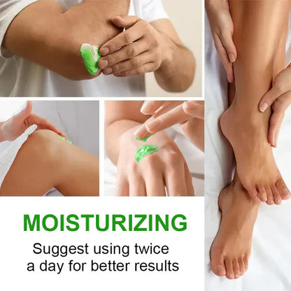 🎁 KUN I DAG: Få en GRATIS professionel fodfil med hver bestilling!✨ 💝Beroligende fodpleje med aloe vera og tea tree