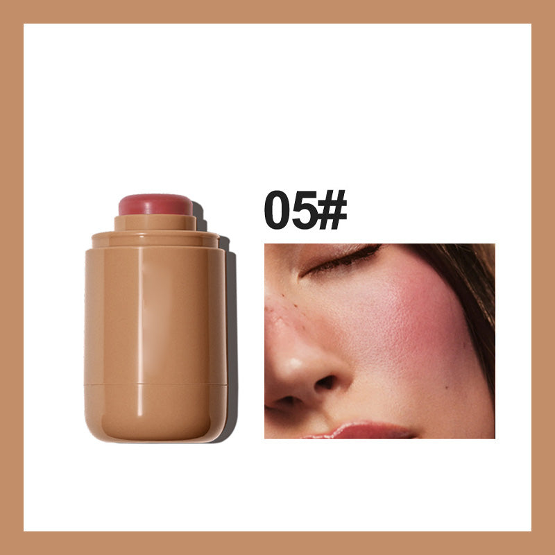 Monipuolinen pitkäkestoinen sileä poskipunatikku/Multifunctional long-lasting smooth blush stick