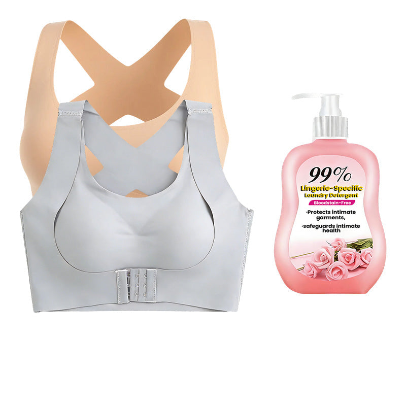 KØB 1, FÅ 1 GRATIS: Oplev ultimativ støtte og perfekt holdning med vores Frontluknings-BH! ✨