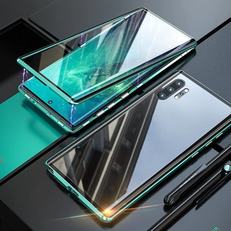 Kaksipuolinen magneettinen karkaistu lasi Phone Case