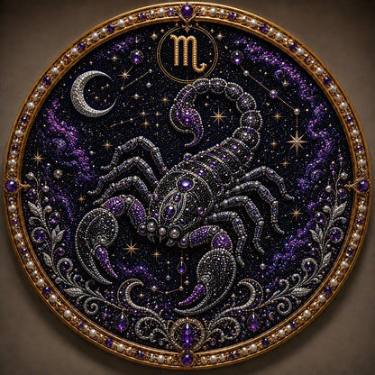 🔥 12 Stjernetegn Perlekunst-sæt ♈🌙