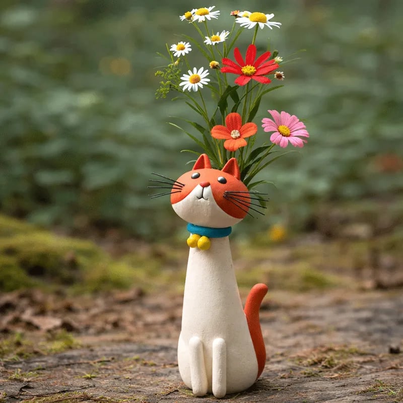 😻 Katte der holder dine blomster – fordi dit hjem har brug for mere "purrsonality"! 🌼