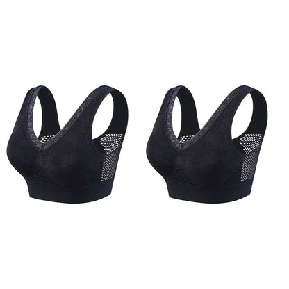 【✨1+1 gratis – 2 stuks】Comfortabele, knooploze en vormgevende bh van puur katoen